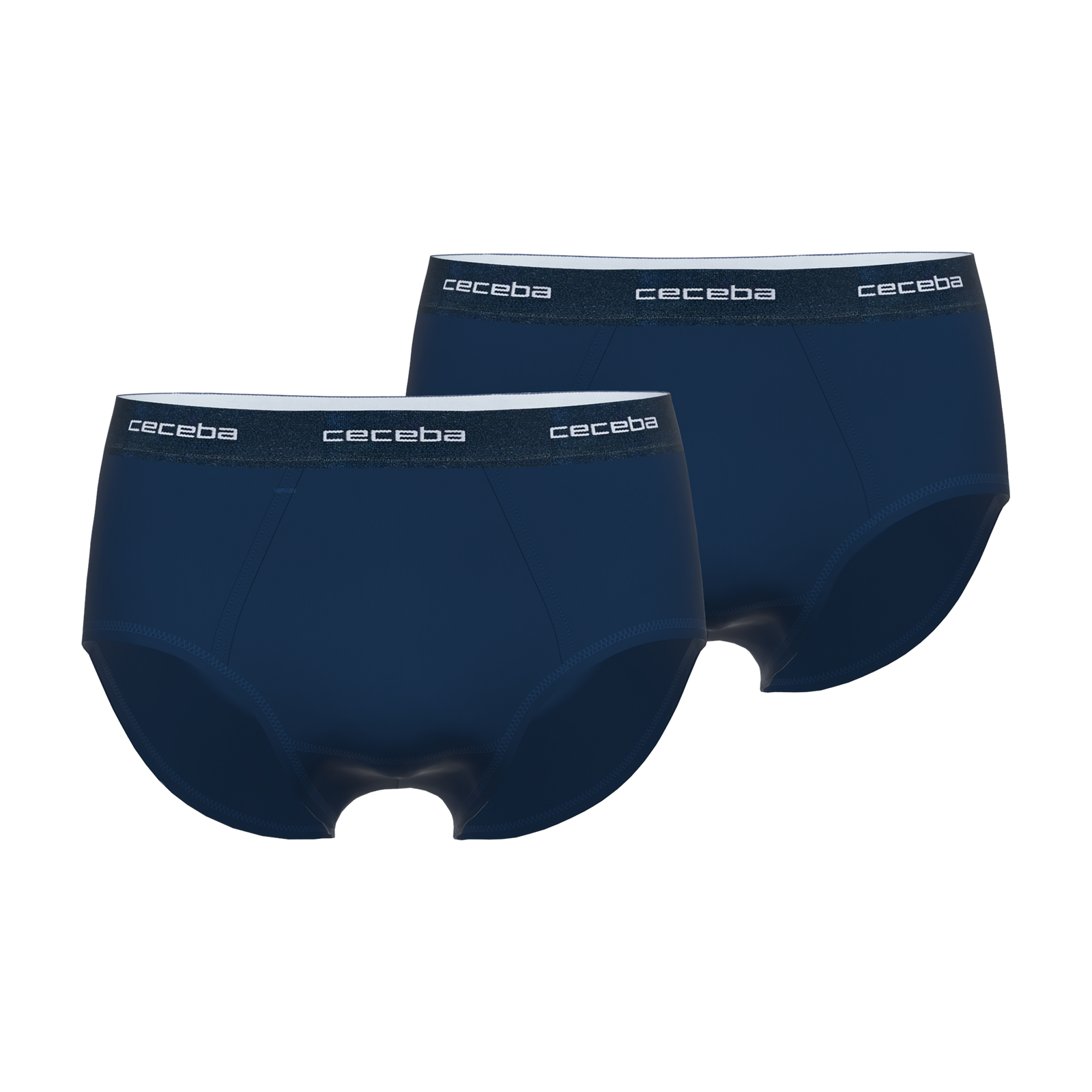 CECEBA 2 PK BRIEFS - EXTENDED SIZES (3XL-5XL) - NAVY