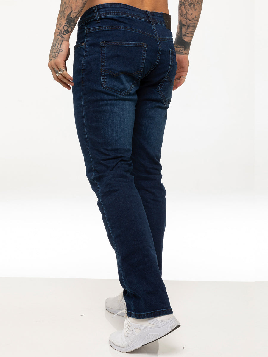 ENZO STRETCH DENIMS EZ359 - MID WASH