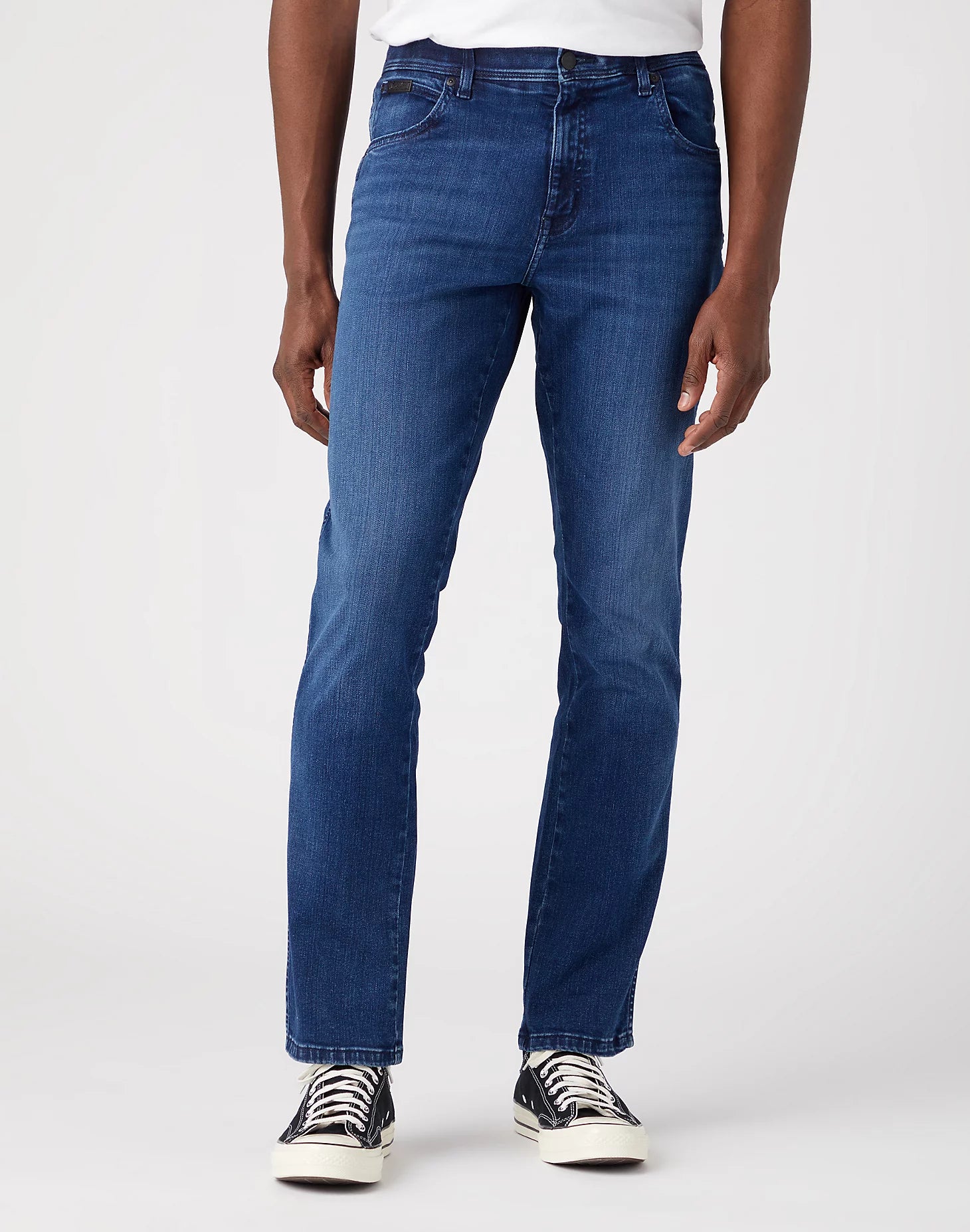 WRANGLER TEXAS SLIM APOLLO - MID WASH