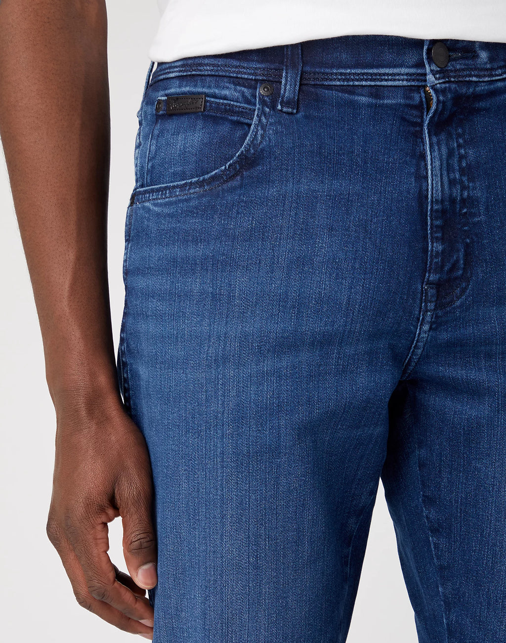 WRANGLER TEXAS SLIM APOLLO - MID WASH