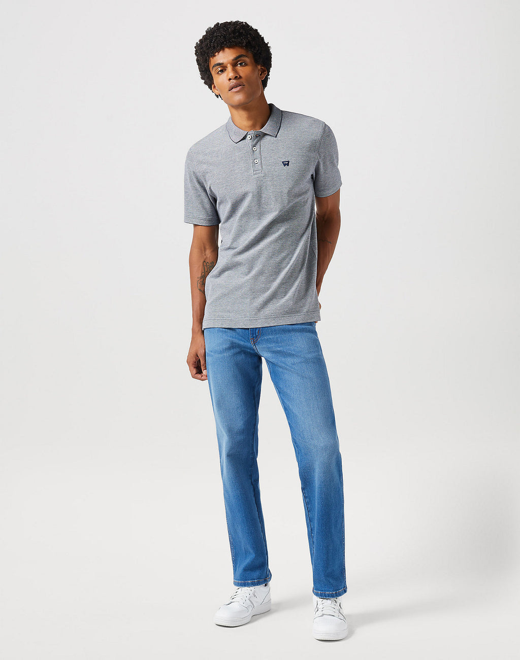 WRANGLER RUSTIC TEXAS 821 STRAIGHT - MID WASH