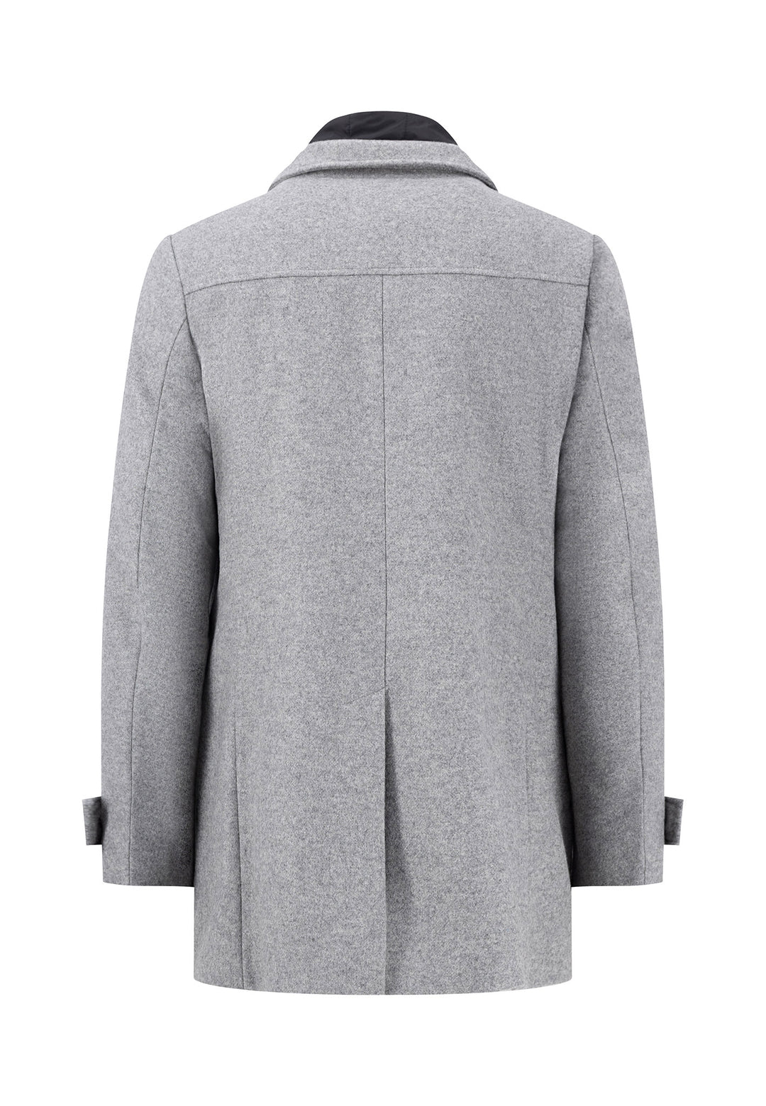 FYNCH HATTON PREMIUM WOOL COAT  - GREY