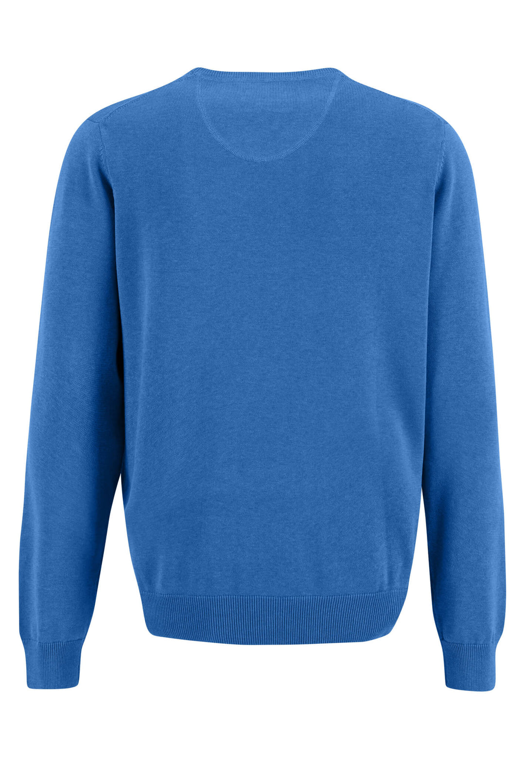 FYNCH HATTON V-NECK KNITWEAR - AZURE
