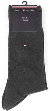 TOMMY HILFIGER 2 PACK SOCKS - DARK GREY