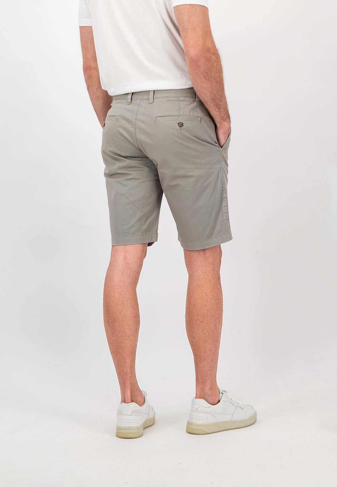 FYNCH HATTON CHINO SHORTS 14132810 - GREY