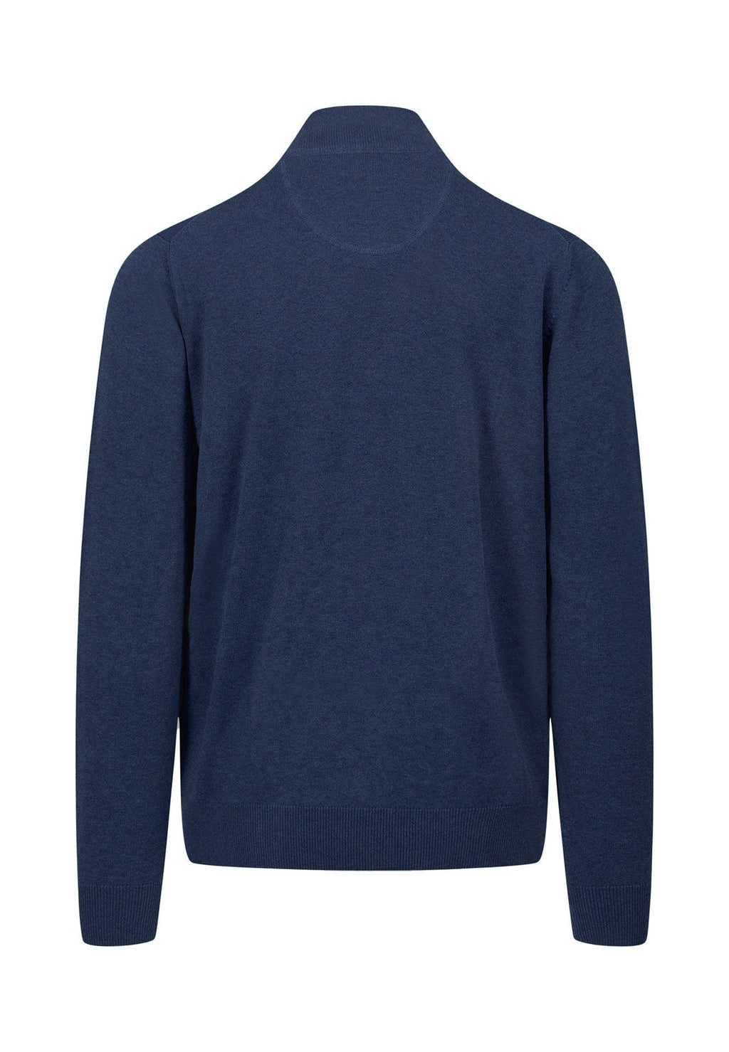 FYNCH HATTON 1/4 ZIP KNITWEAR (1513215/680)- NIGHT