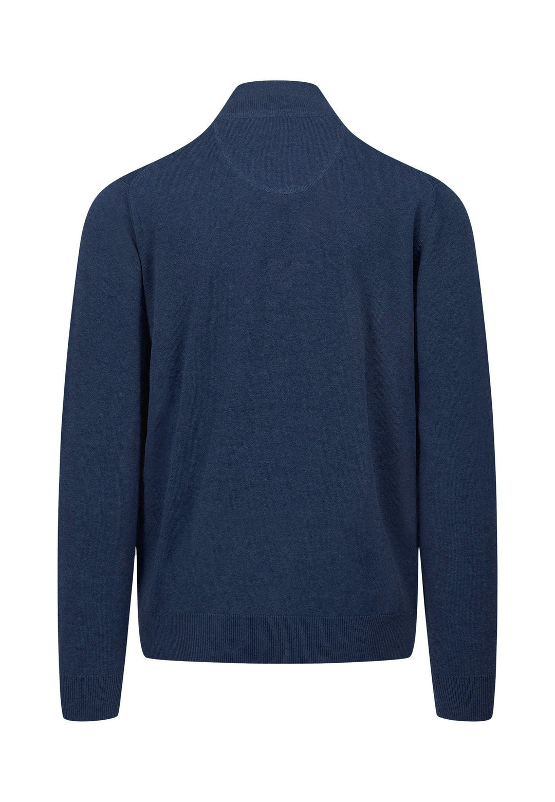 FYNCH HATTON 1/4 ZIP KNITWEAR (1513215/680)- NIGHT