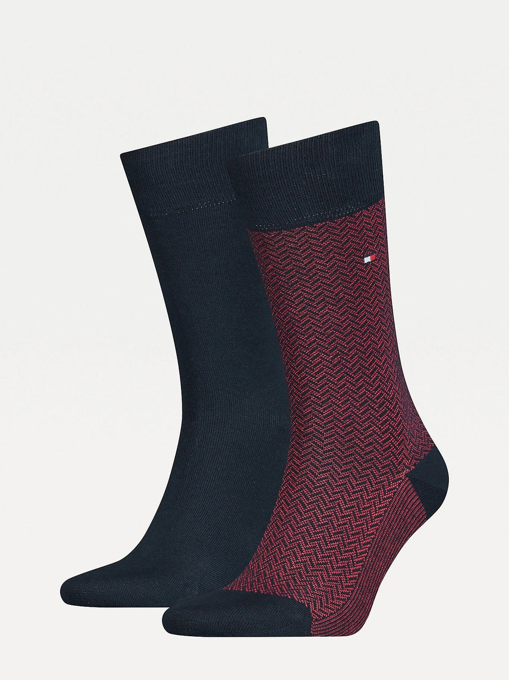 TOMMY HILFIGER 2 PACK SOCKS - MIXED COLOURS