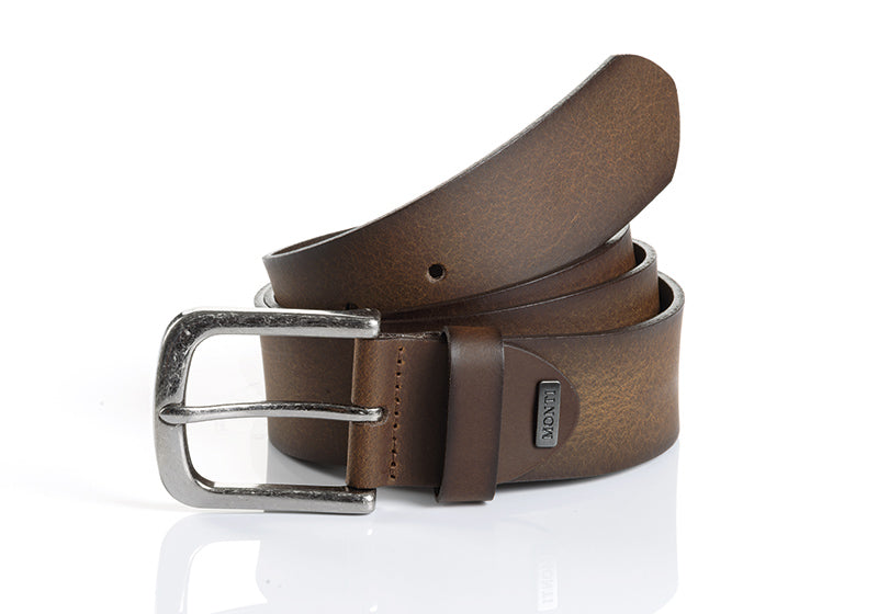 MONTI NASHVILLE LEATHER BELT - TAN