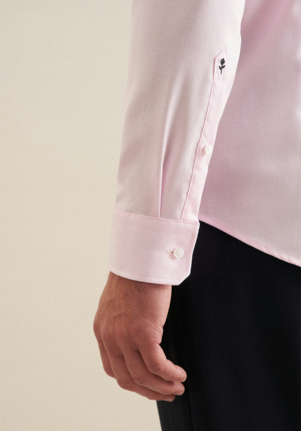 SEIDENSTICKER L/S SHIRT  01.153730 - PINK