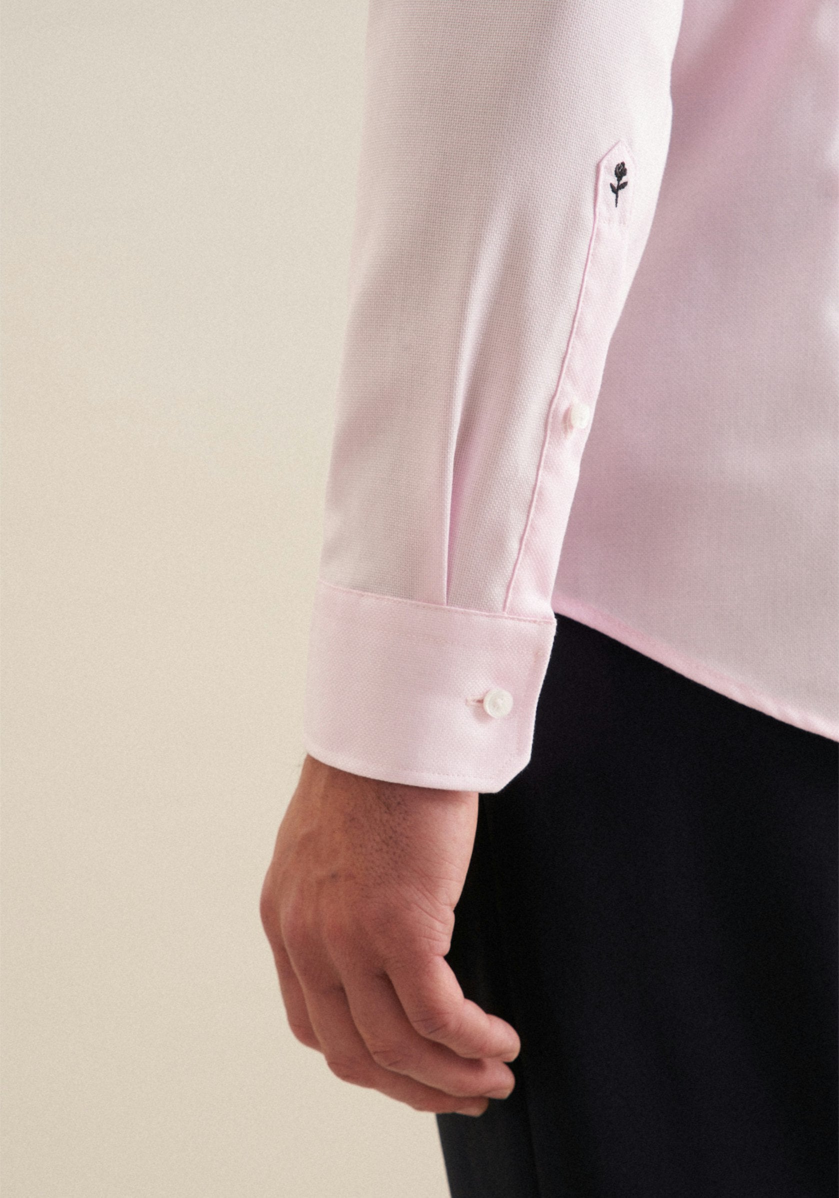 SEIDENSTICKER L/S SHIRT  01.153730 - PINK