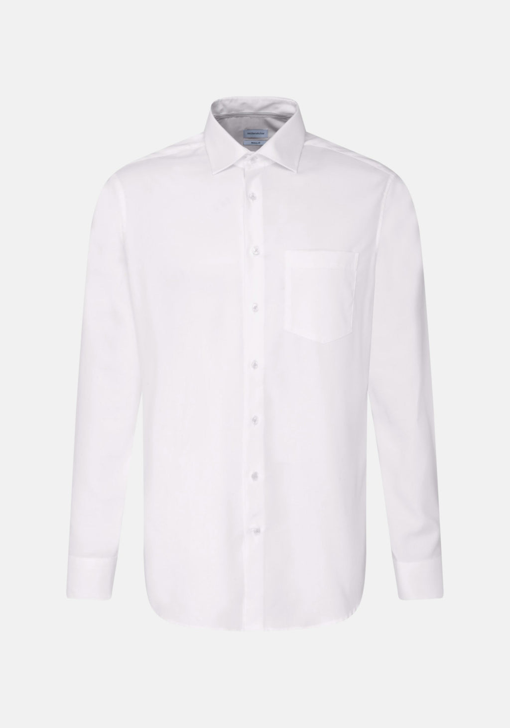 SEIDENSTICKER L/S SHIRT  01.153730 - WHITE