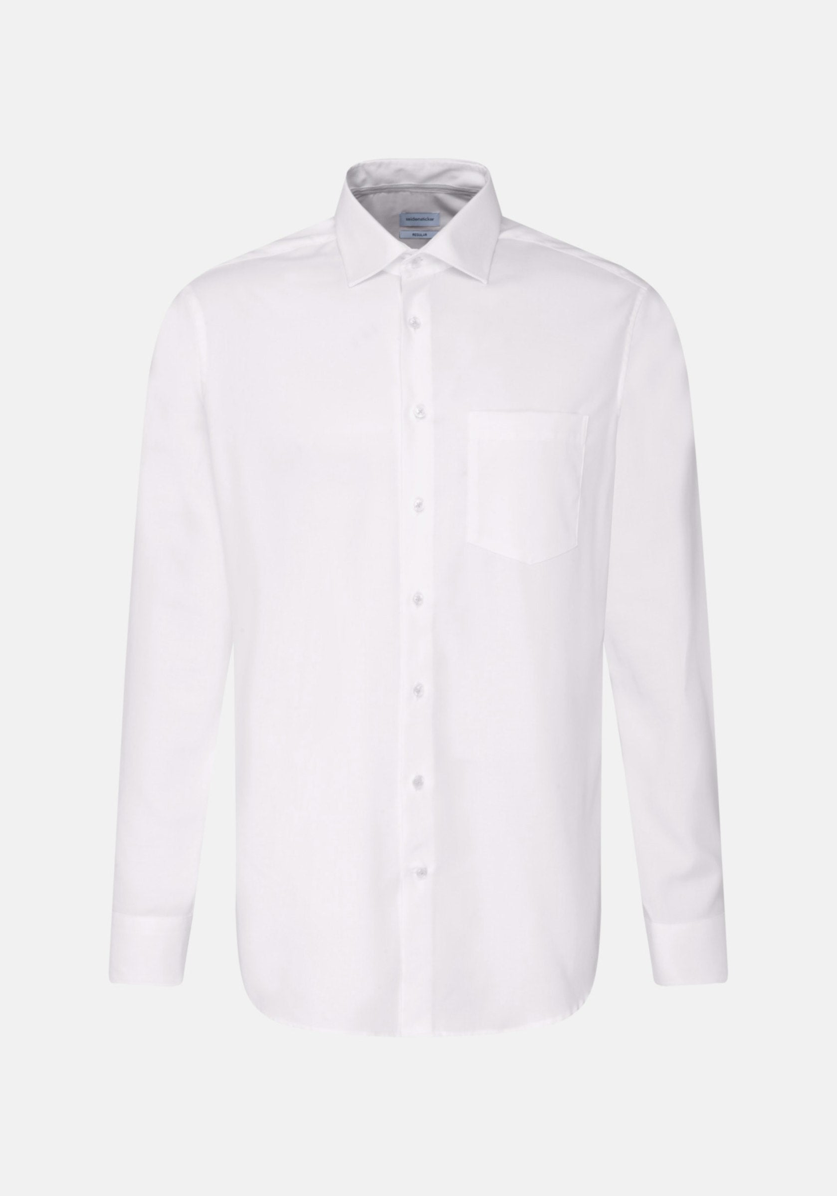 SEIDENSTICKER L/S SHIRT  01.153730 - WHITE