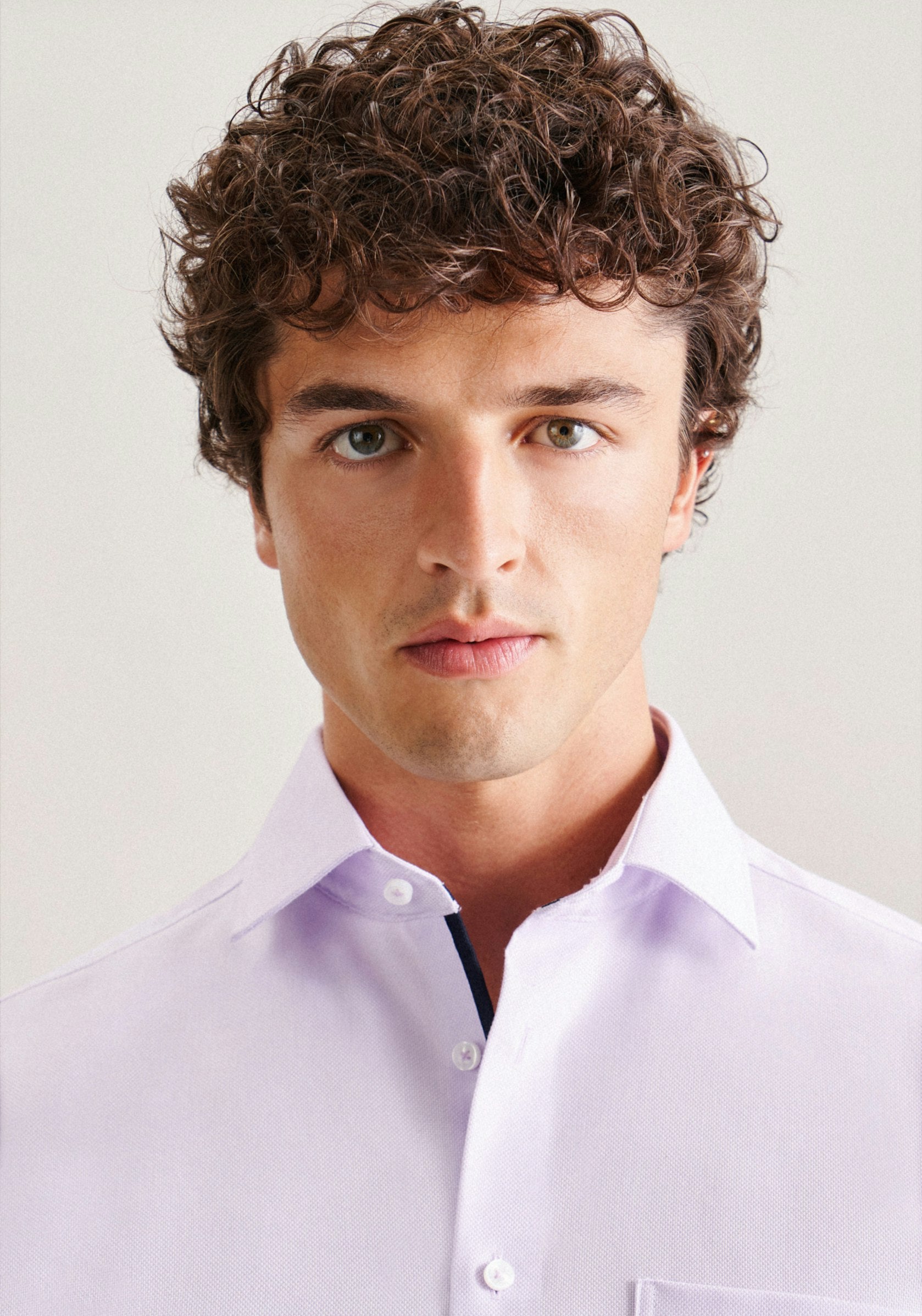 SEIDENSTICKER L/S SHIRT  01.153730 - LILAC