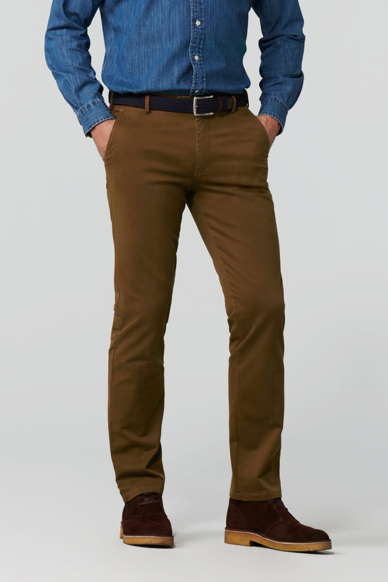 MEYER ROMA CHINO (9-316)  - TAN