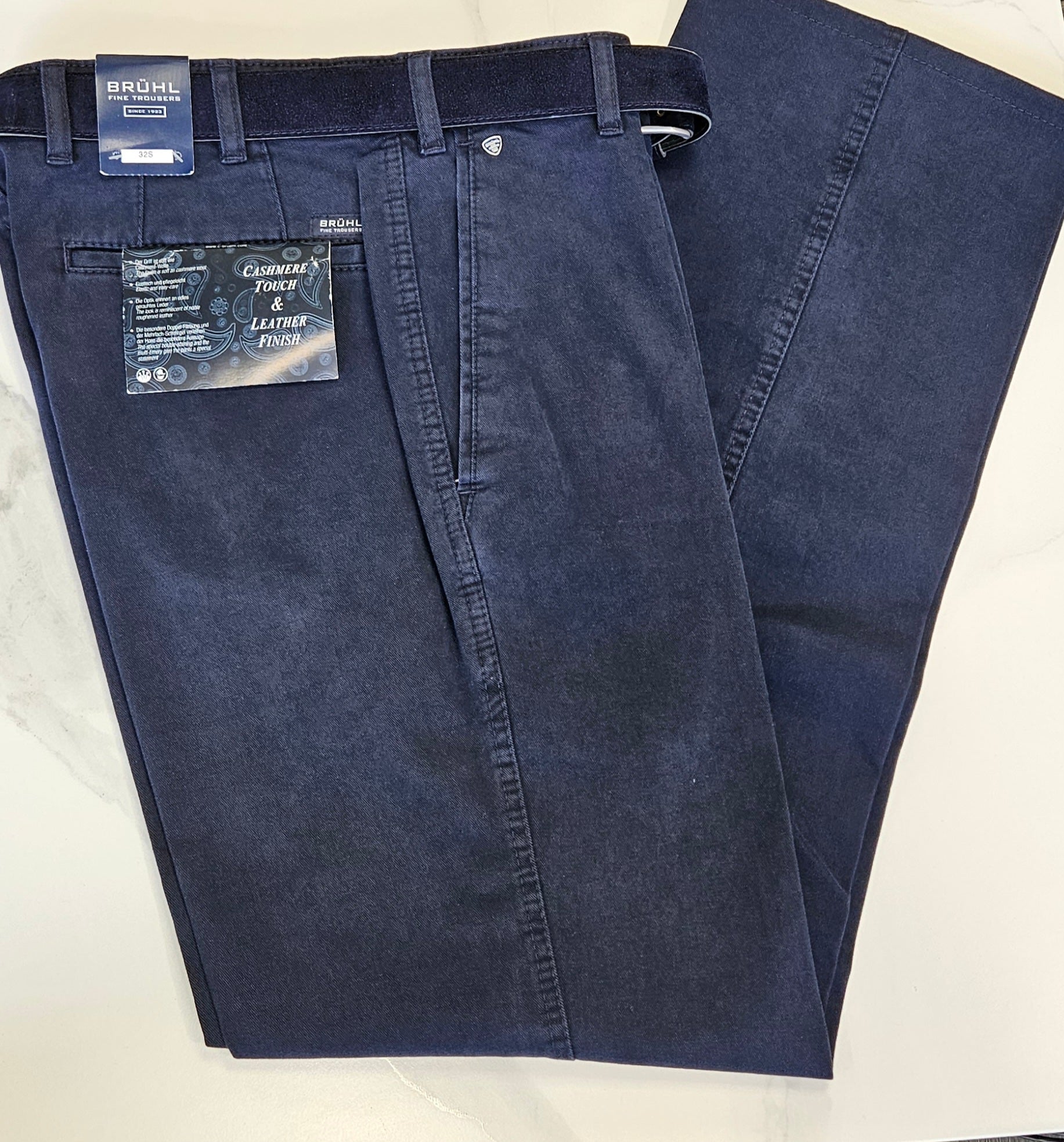 BRUHL MONTANA TROUSERS (182310) - NAVY