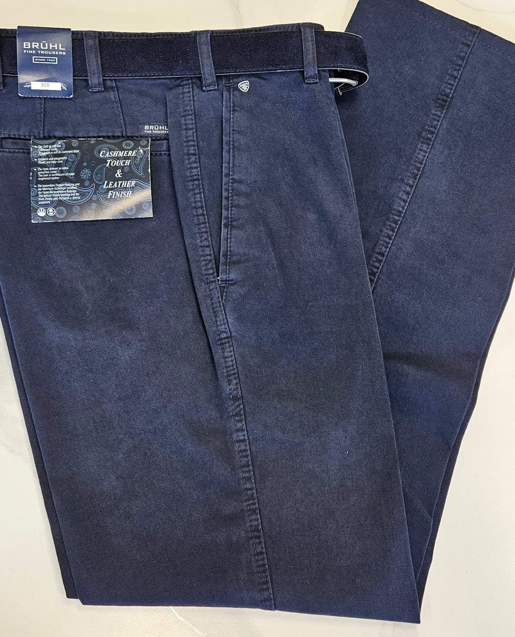 BRUHL MONTANA TROUSERS (182310) - NAVY