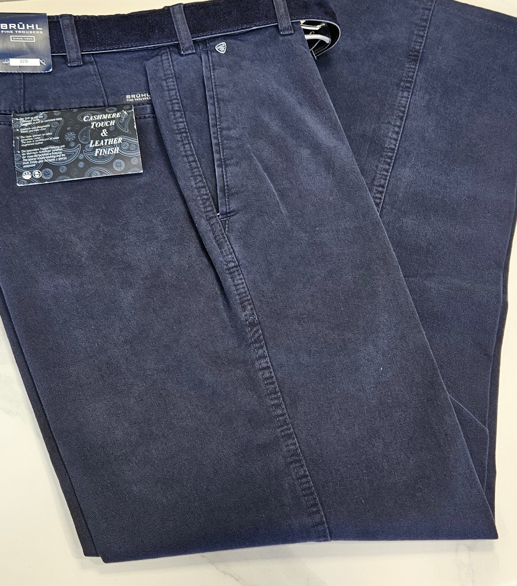 BRUHL MONTANA TROUSERS (182310) - NAVY