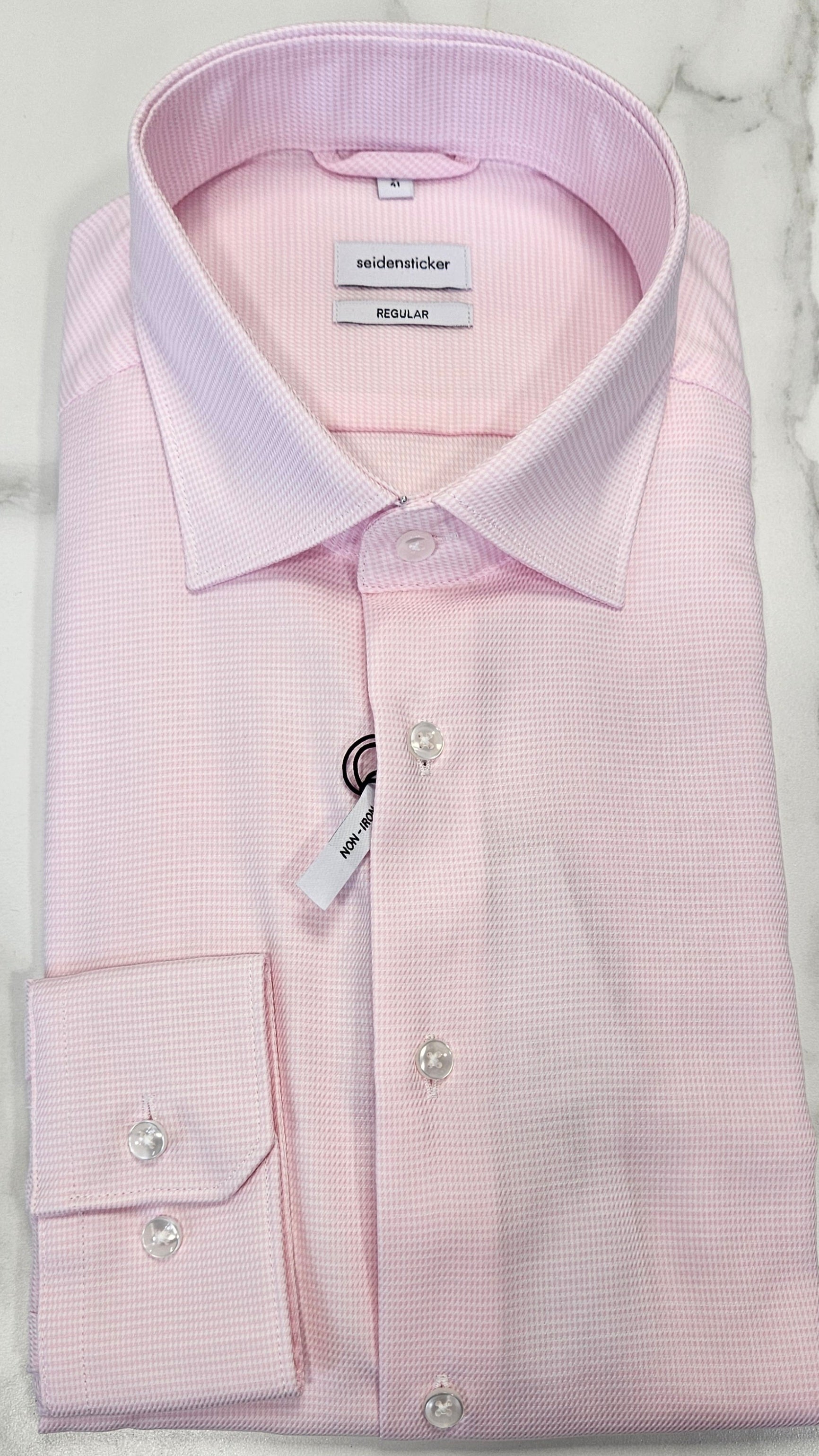 SEIDENSTICKER L/S SHIRT  01.141960 - PINK