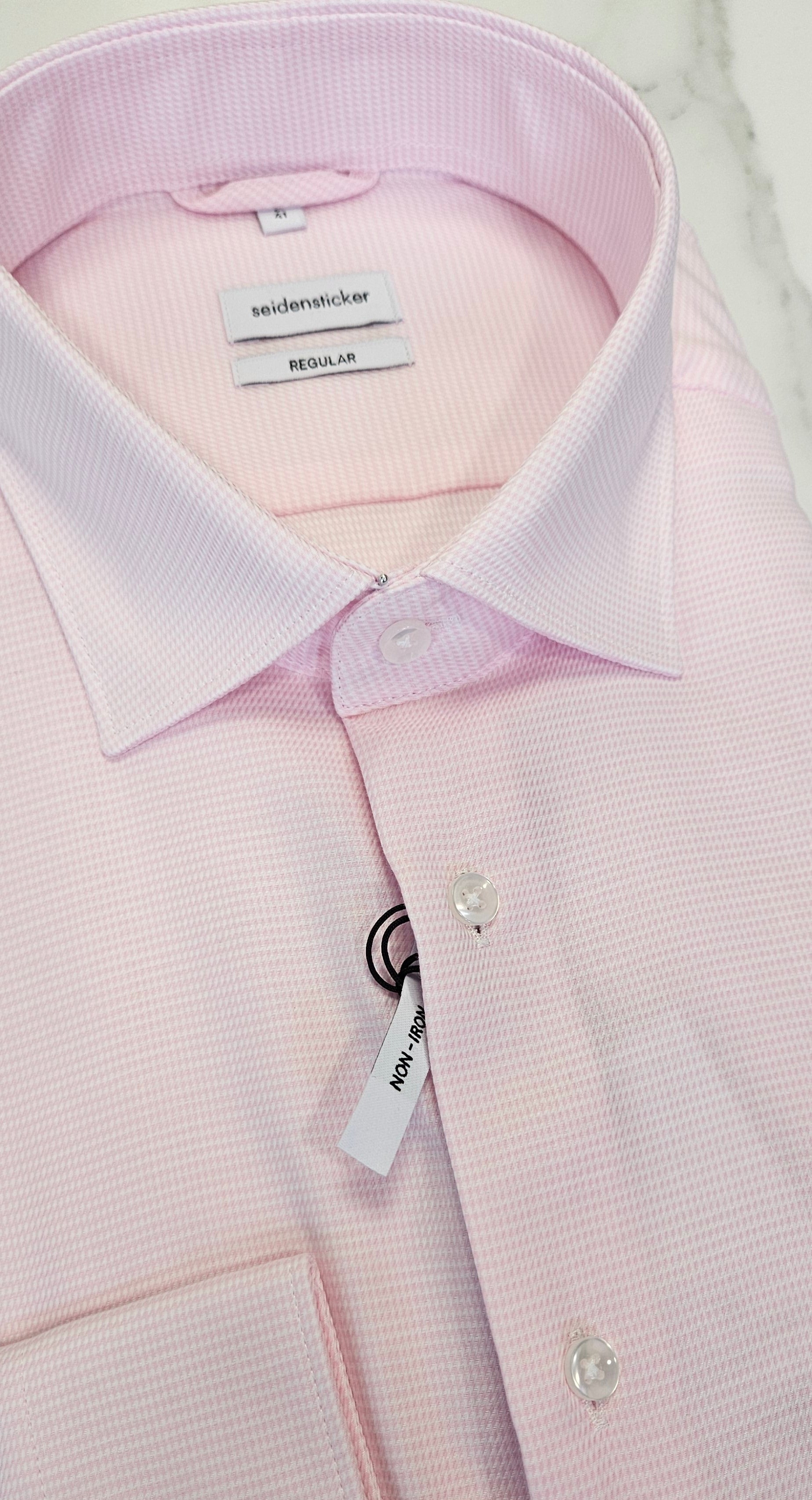 SEIDENSTICKER L/S SHIRT  01.141960 - PINK