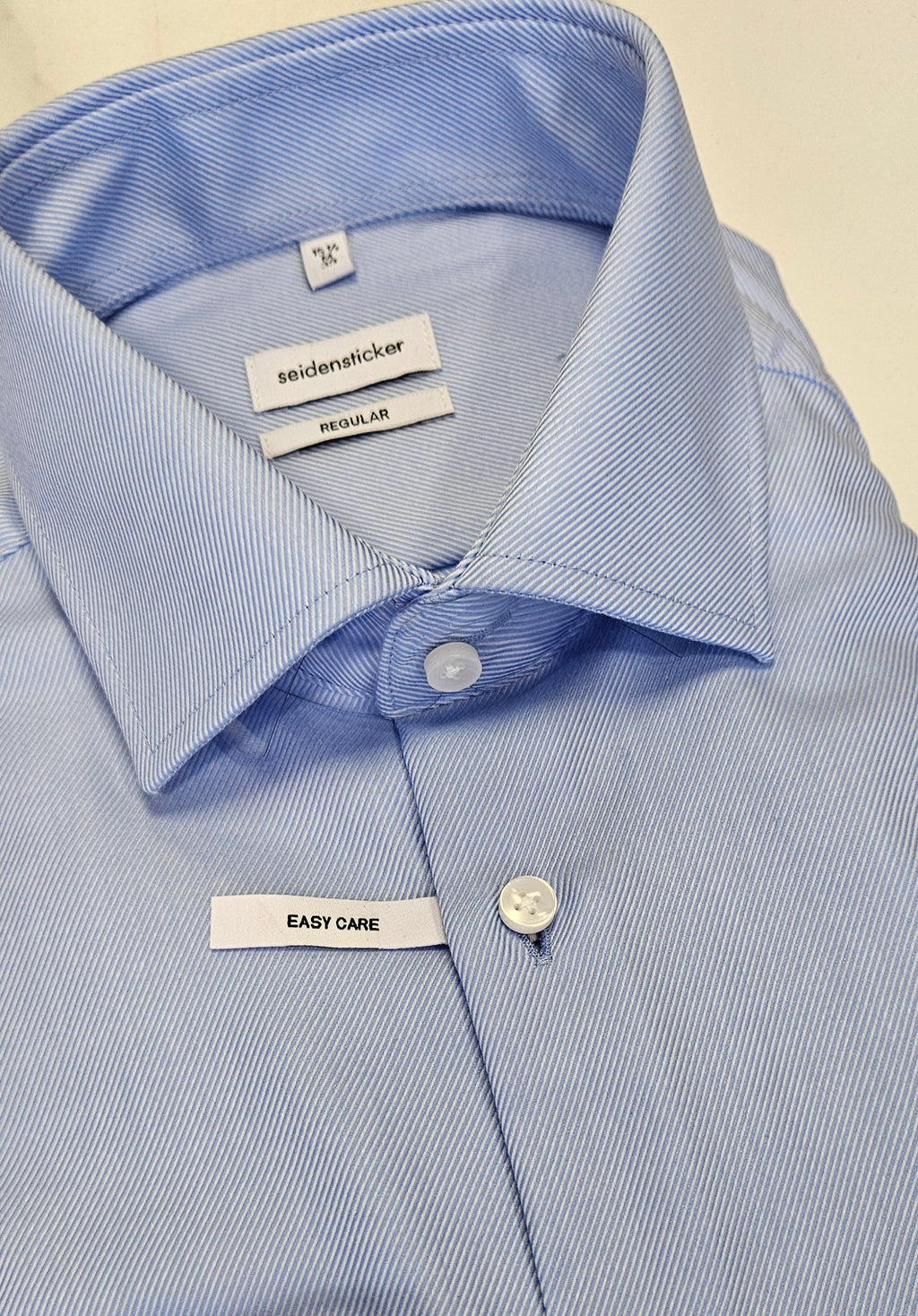 SEIDENSTICKER L/S SHIRT  01.153690 - BLUE