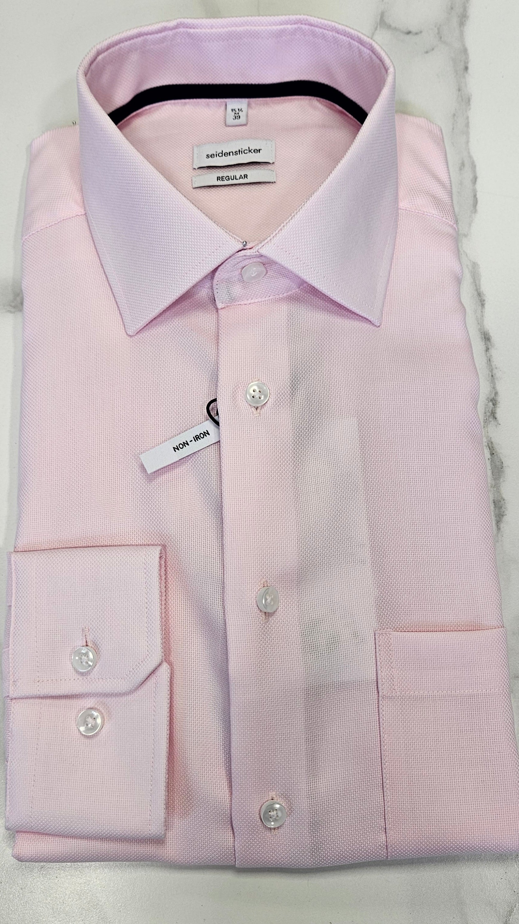 SEIDENSTICKER L/S SHIRT  01.153730 - PINK