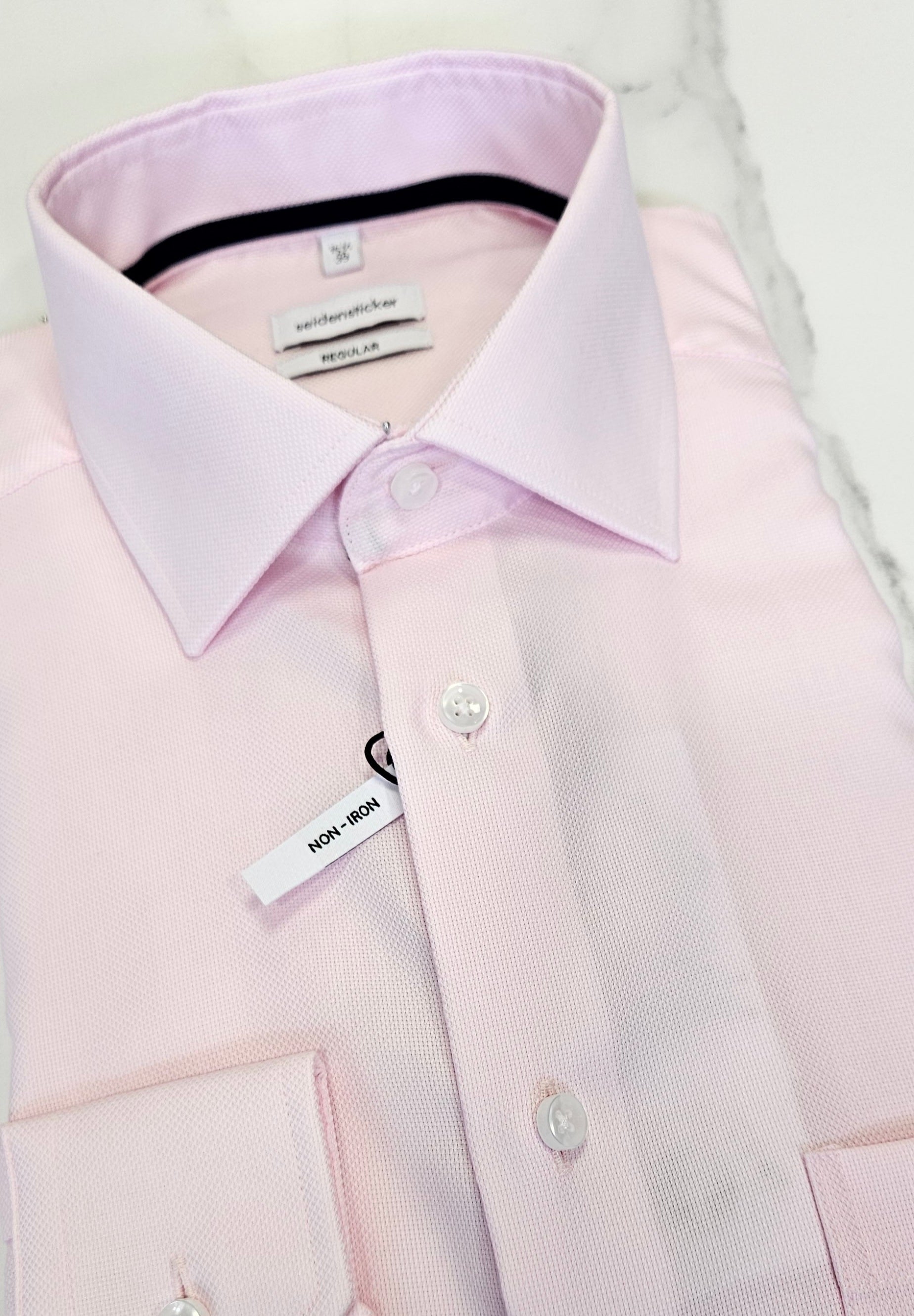 SEIDENSTICKER L/S SHIRT  01.153730 - PINK