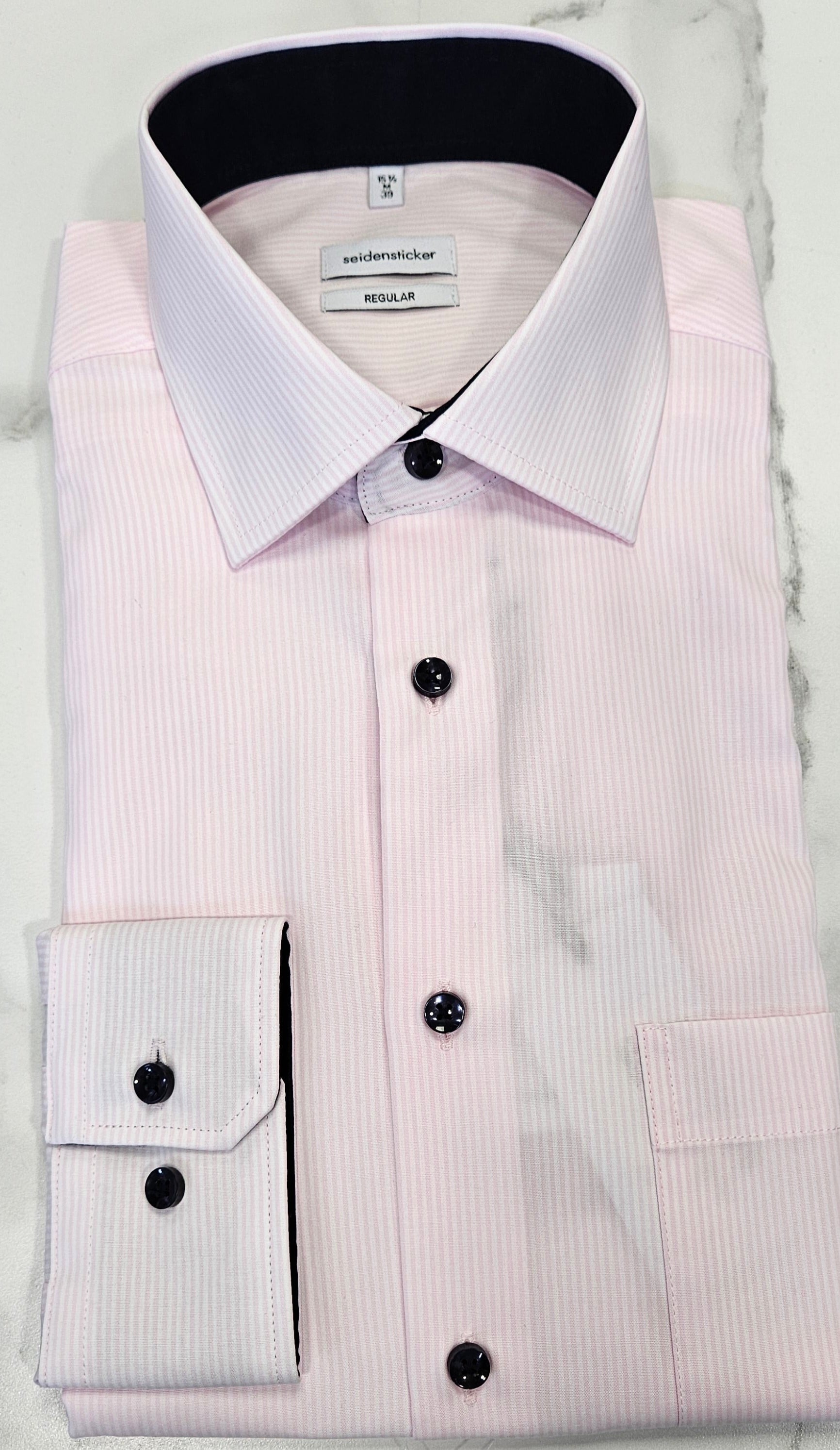 SEIDENSTICKER L/S SHIRT  01 .153720 - PINK