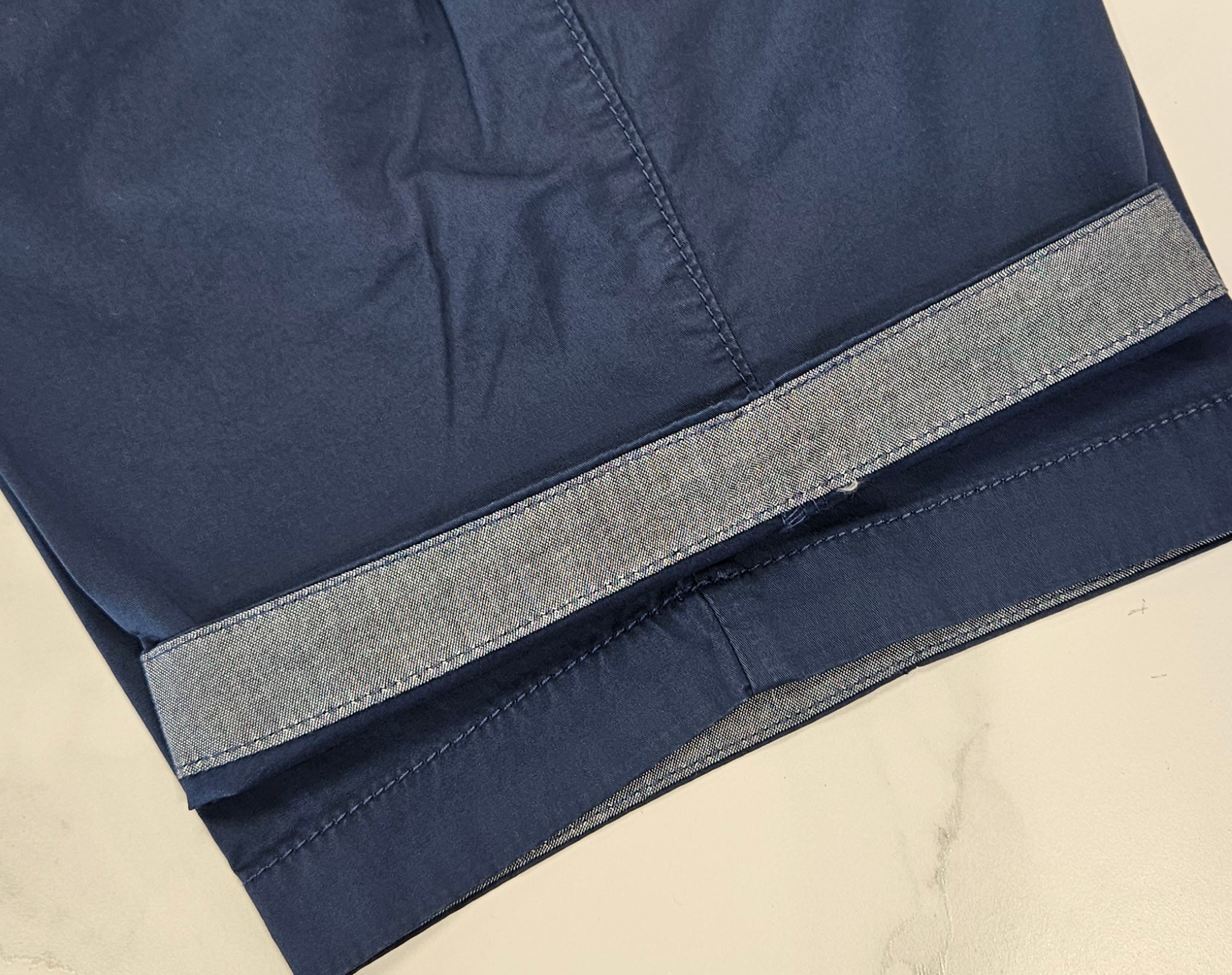 BUGATTI CHINO SHORTS   - NAVY BLUE