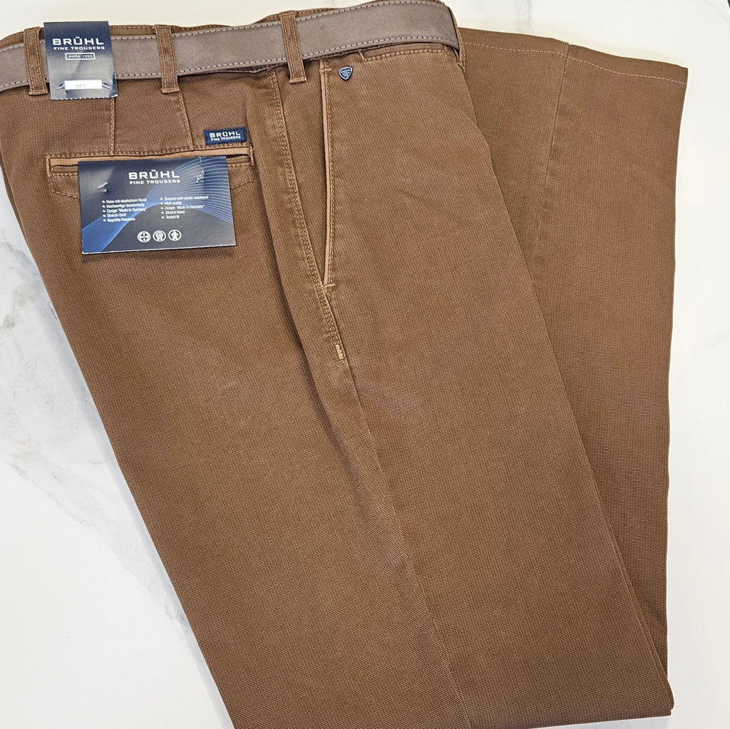 BRUHL VENICE TROUSERS (0593-185180-092) - SAND