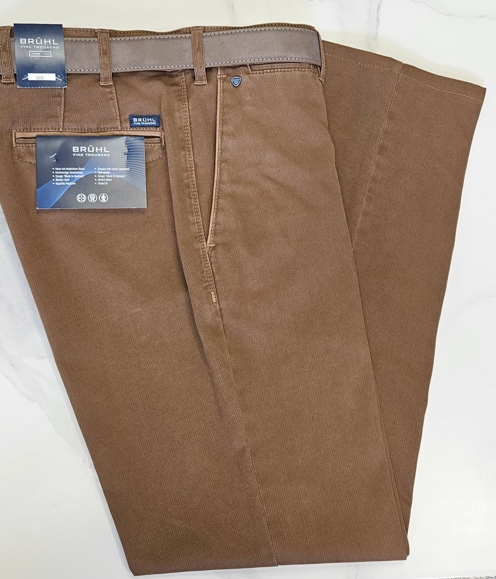BRUHL VENICE TROUSERS (0593-185180-092) - SAND