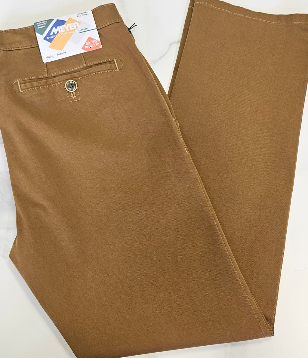 MEYER ROMA CHINO (9-316)  - TAN