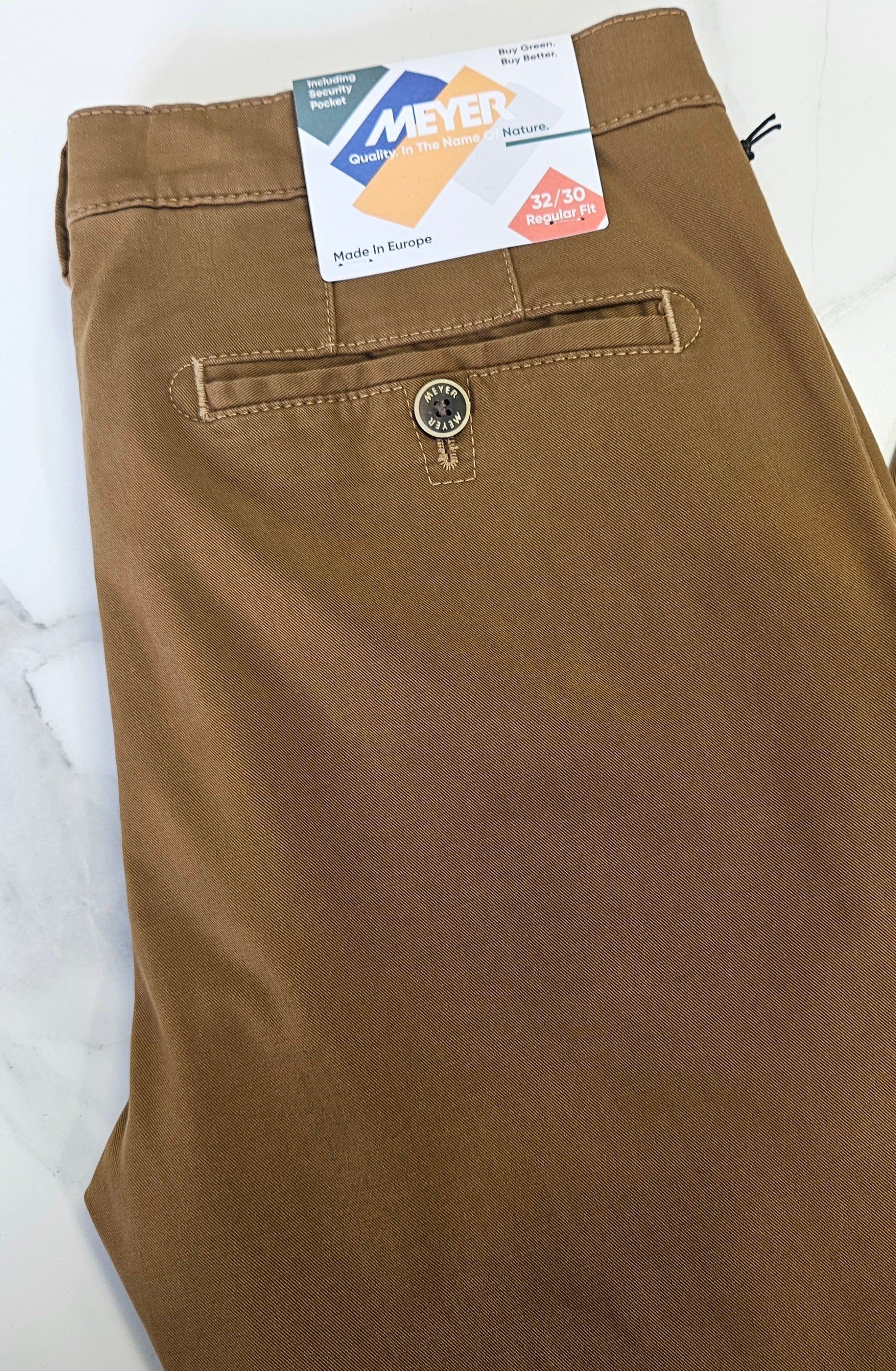 MEYER ROMA CHINO (9-316)  - TAN