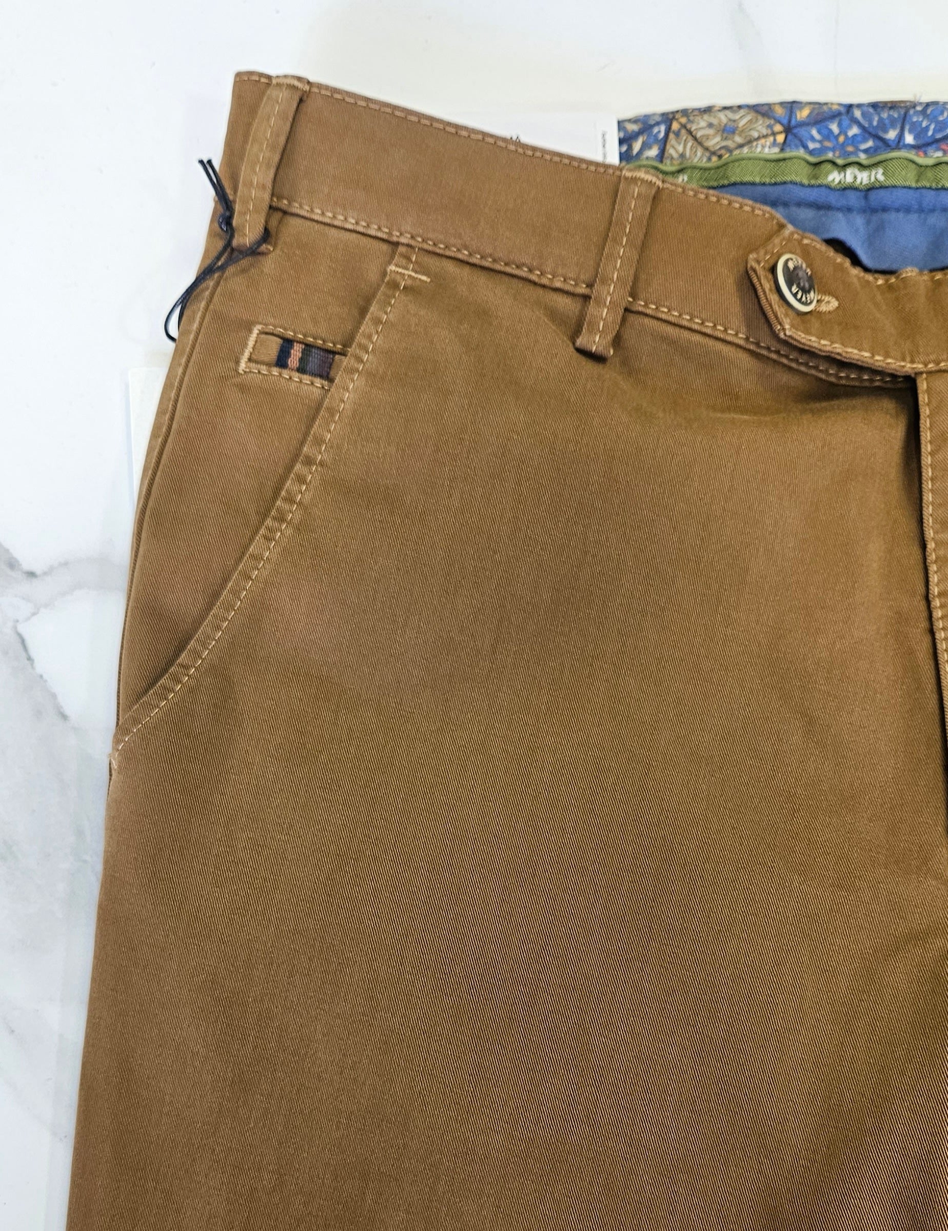 MEYER ROMA CHINO (9-316)  - TAN