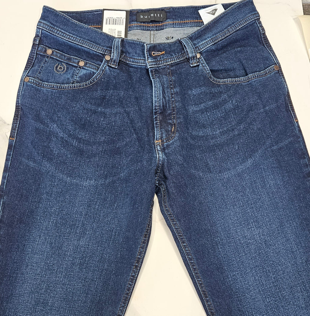 BUGATTI ALL SEASON STETCH DENIM - BLUE WASH