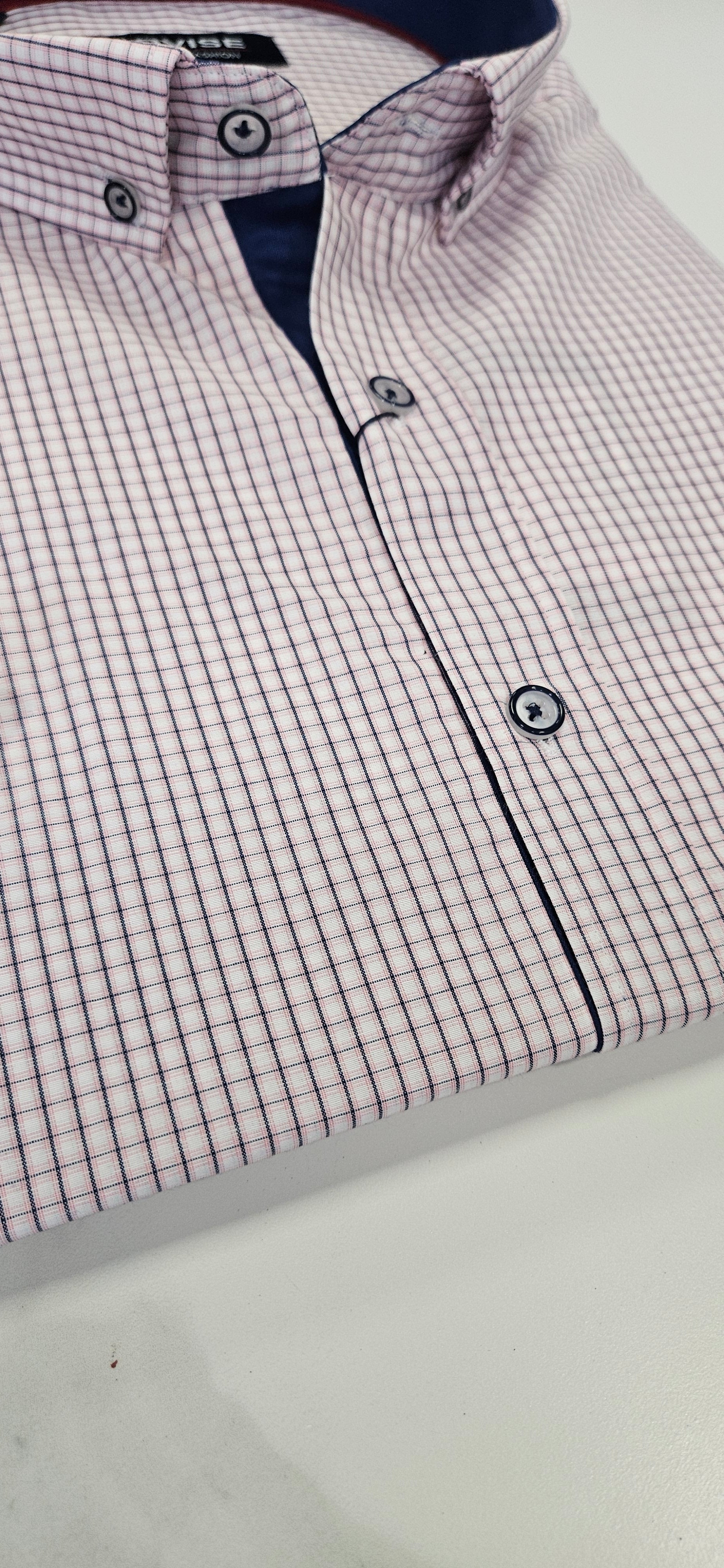 ADVISE S/S SHIRT PLUS SIZE - PINK