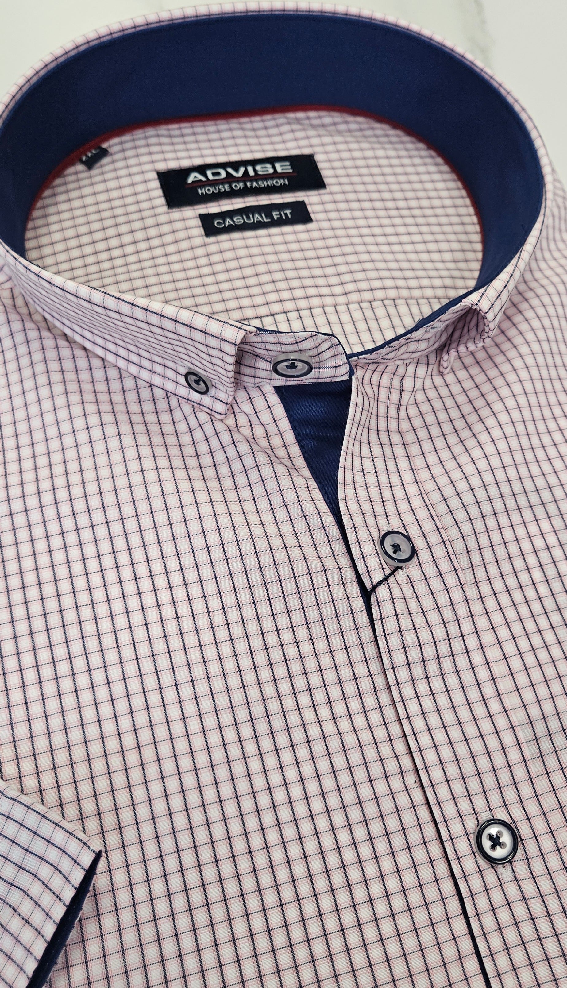 ADVISE S/S SHIRT PLUS SIZE - PINK