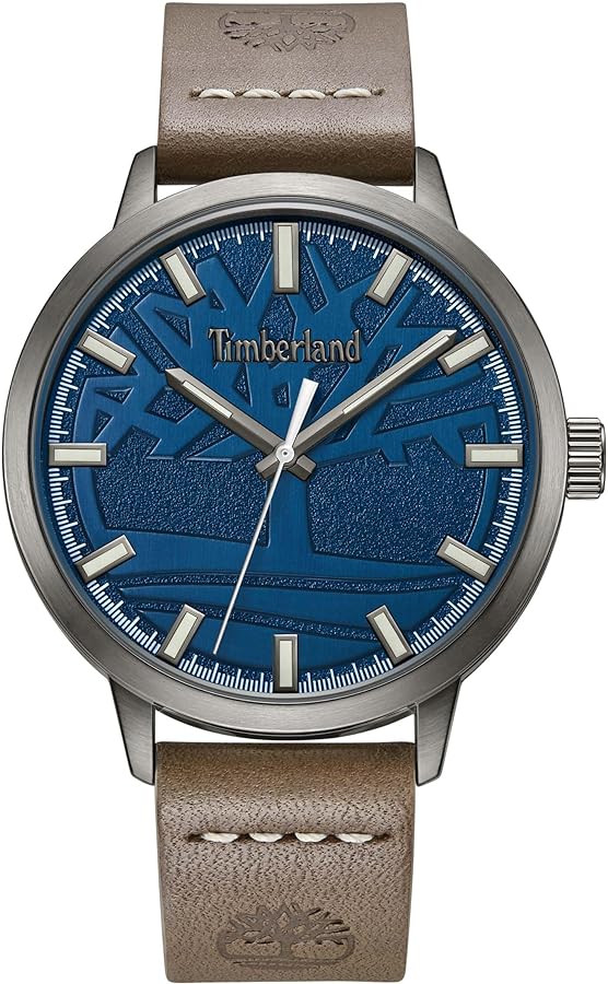 TIMBERLAND GOFFSTOWN LEATHER WATCH - BROWN