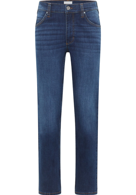 MUSTANG TRAMPER 843 STRAIGHT DENIMS - MID WASH
