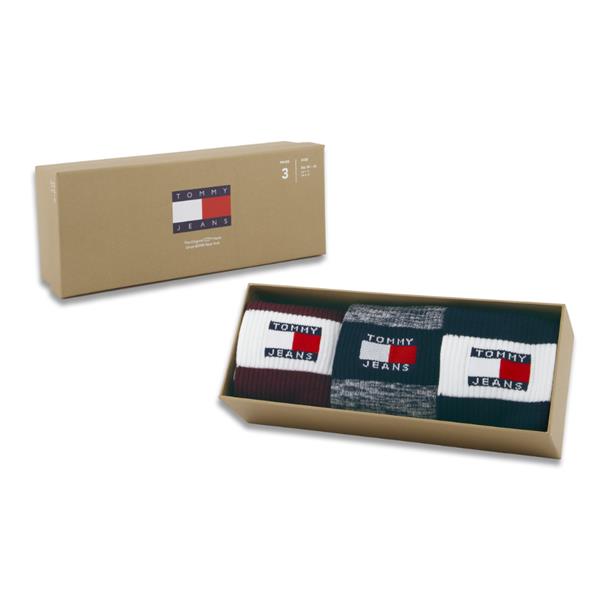 TOMMY JEANS 3 PACK SOCK GIFT BOX