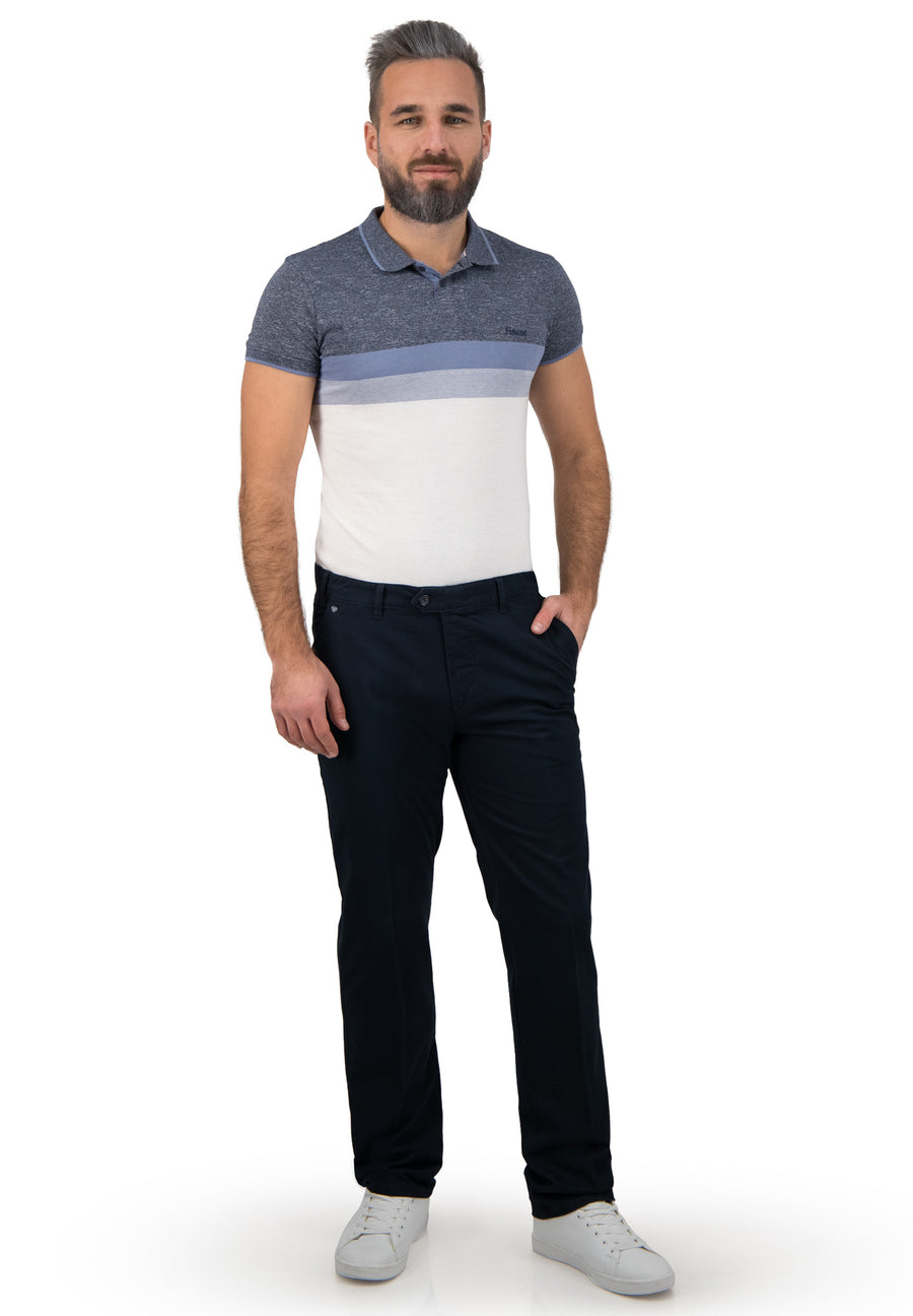 BRUHL MONTANA TROUSERS (184090) - NAVY