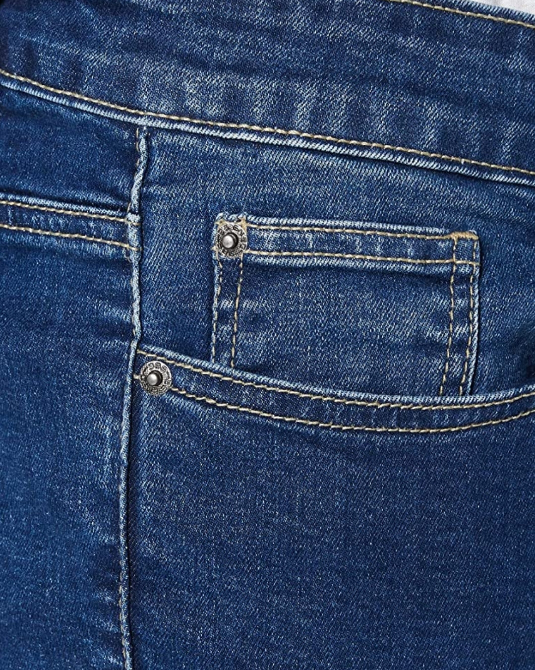 ENZO SUPER SKINNY JEANS (EZ326) - MID WASH