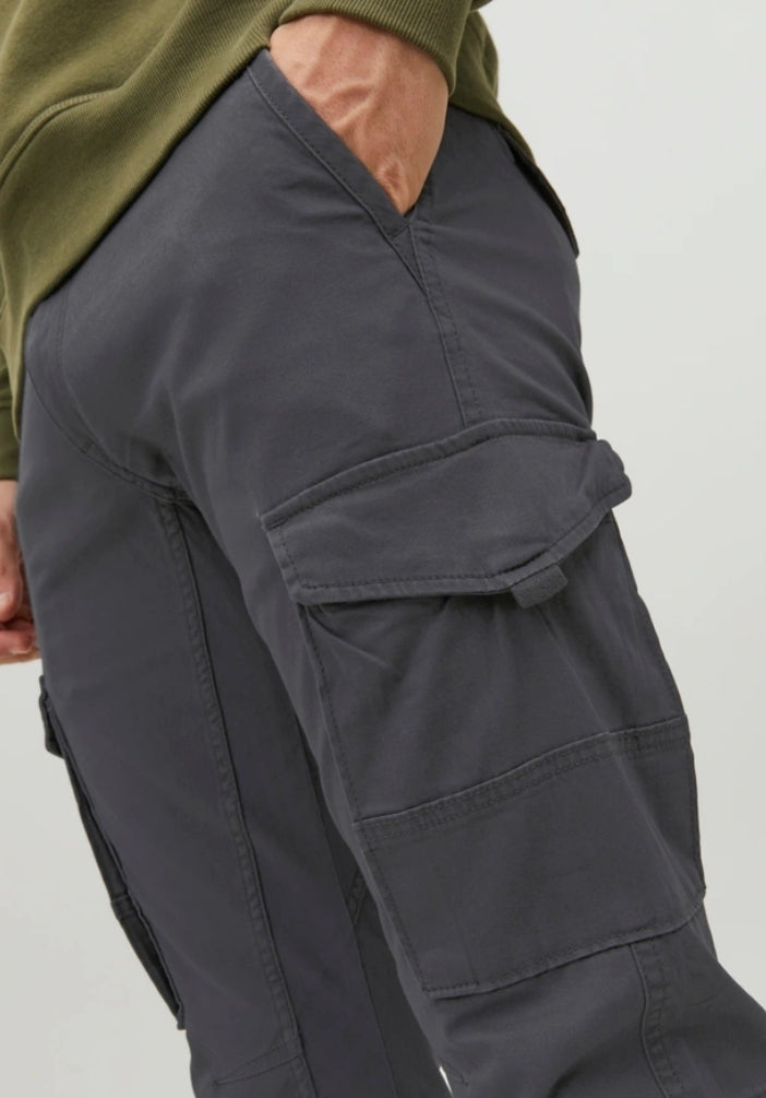 JACK & JONES CUFFED CARGOS ( 12140326) - GREY