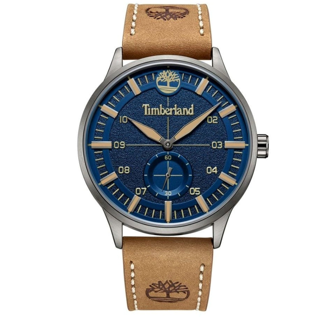 TIMBERLAND BECKMAN WATCH  - TAN LEATHER