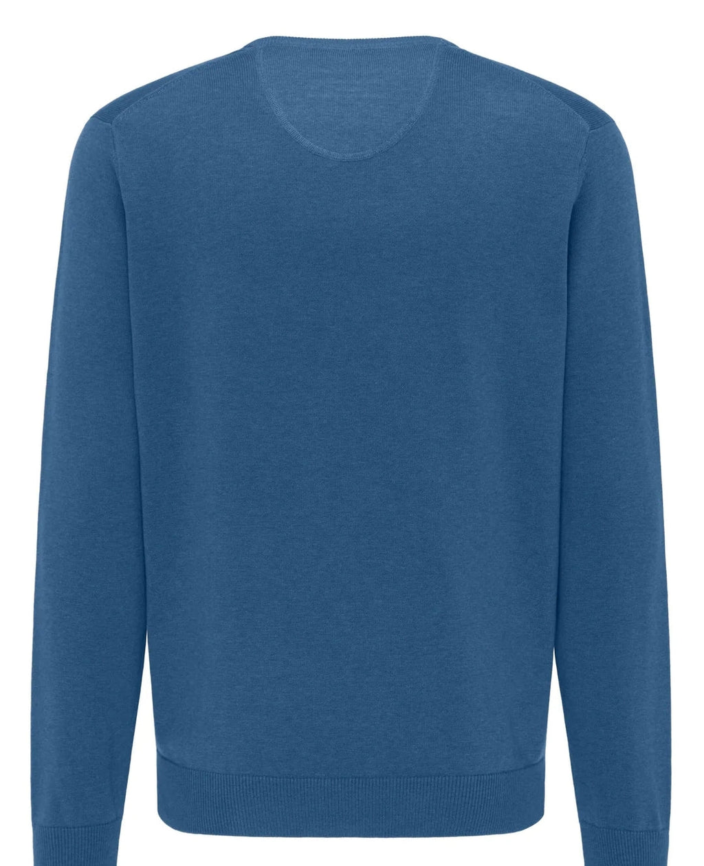 FYNCH HATTON V-NECK KNITWEAR - OCEAN