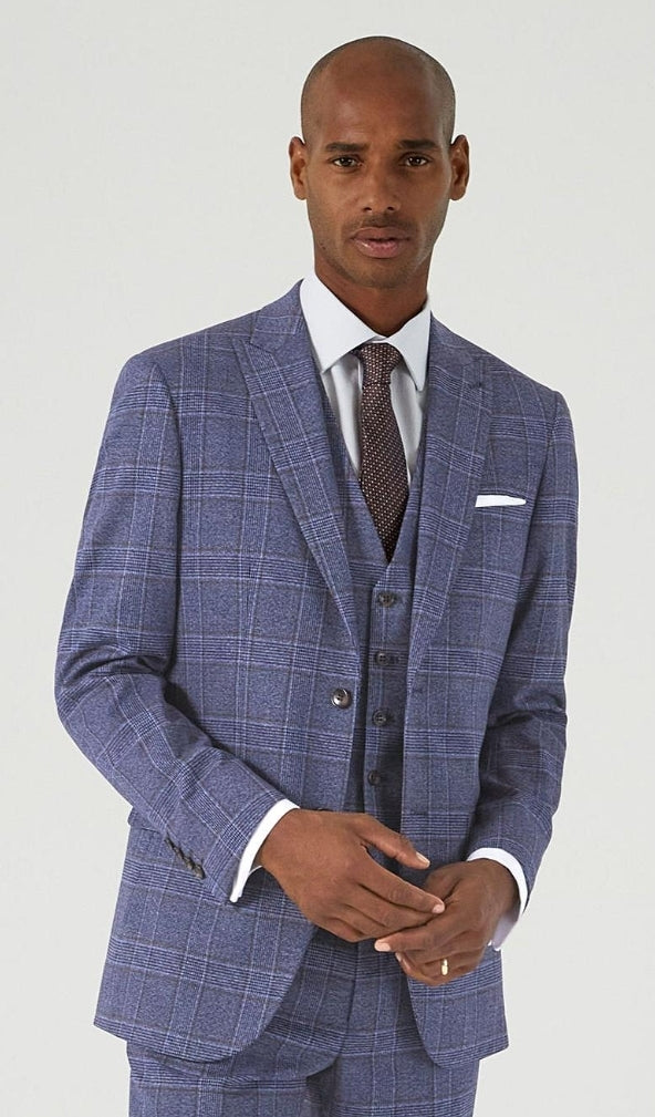 SKOPES IRWIN BLAZER - BLUE CHECK