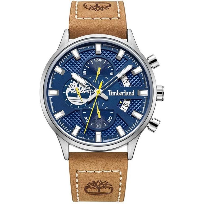 TIMBERLAND DRACUT WATCH - TAN LEATHER