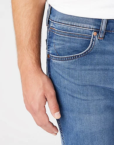 WRANGLER GREENSBORO BRIGHT STROKE - LIGHT WASH