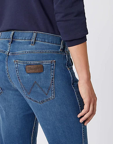 WRANGLER GREENSBORO BRIGHT STROKE - LIGHT WASH
