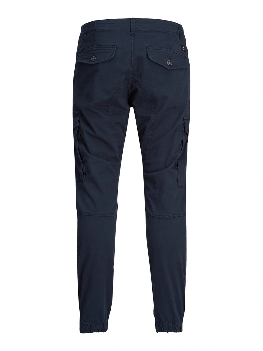 JACK & JONES CUFFED CARGOS (12169582) - NAVY